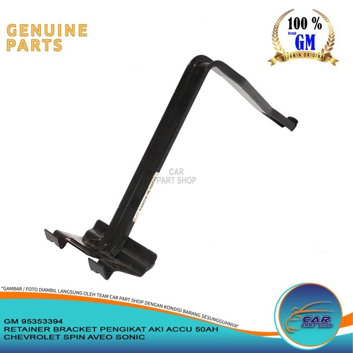 RETAINER BRACKET PENGIKAT AKI ACCU CHEVROLET SPIN AVEO SONIC 50AH