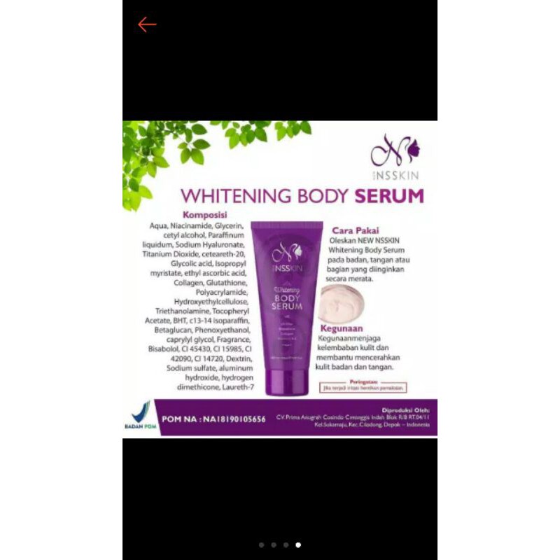 Body Serum NSSKIN