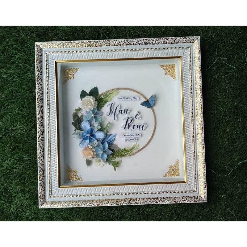 Mahar pernikahan uang kertas free peti kayu