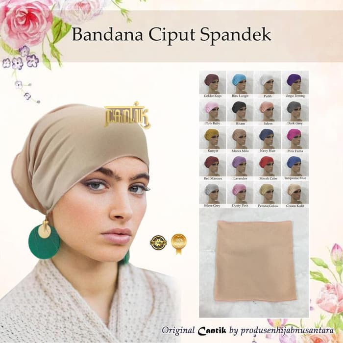 Langsung Order Bandana Ciput Spandek Murah