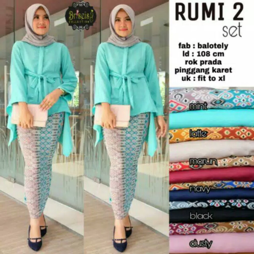 Stelan Kebaya Rumi Set2