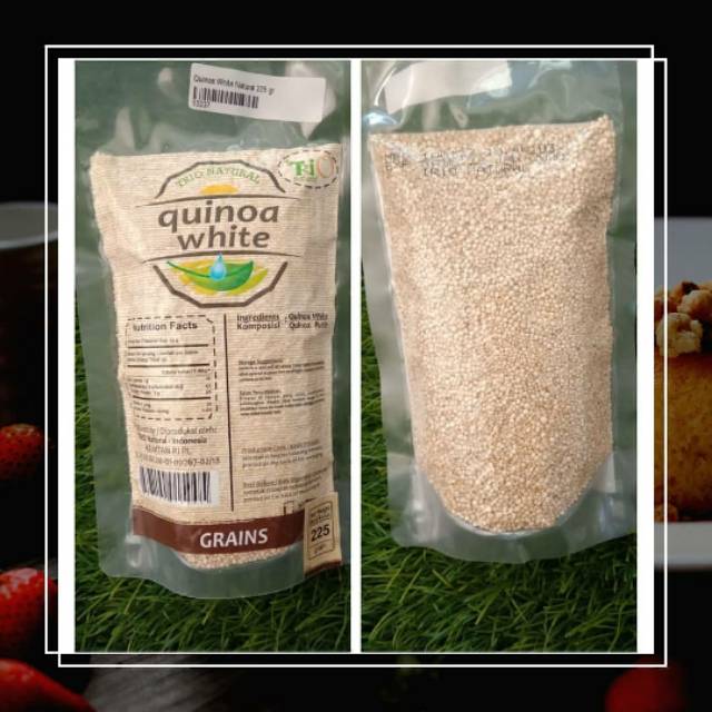 

QUINOA WHITE TRIO NATURAL HALAL MUI 225gr