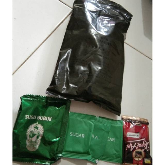 Ransum T2 RP TNI / ransum harga per 1 bungkus ransum