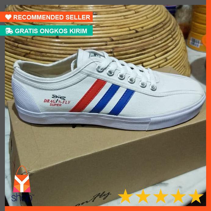 SANGAT BAGUS  Sepatu DragonFly Hitam / Sepatu Capung Dragofly Amazon Hitam 37-43 - Putih, 37