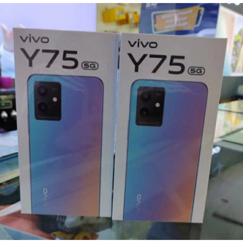 VIVO Y75 5G 8/128GB GARANSI RESMI TERMURAH