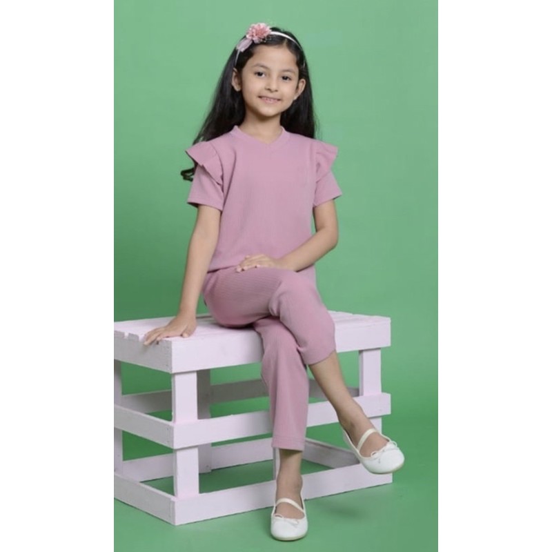 ZAHRA - Setelan Anak Perempuan ZELINE SET