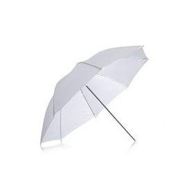 Payung Lipat Putih Polos - White Umbrella Fashion Sablon Logo Suvenir gift