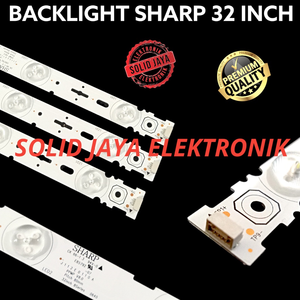 BACKLIGHT TV LED SHARP 32 INC LC 32LE155 32LE150 32LE100 32LE107 I M 32LE LAMPU BL 8K 32LE155M 32LE150M 32LE100M 32LE107I LC-32LE155M BL LC-32LE150M LC-32LE100M LC-32LE107I LC32LE155M LC32LE150M LC32LE100M LC32LE107I LC-32LE155 LC-32LE150 LC-32LE100 3V