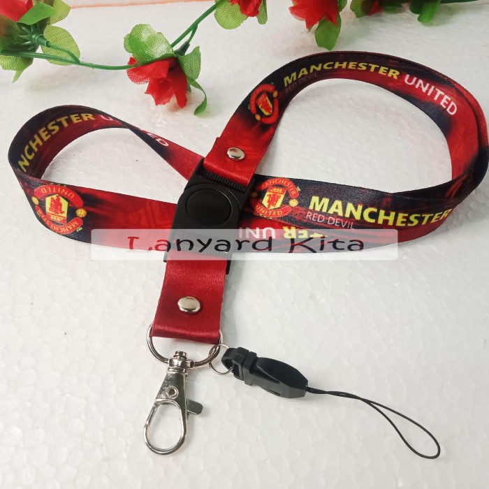 

Spesial Manchester United Tali Lanyard Gantungan Hp Printing Ready Stok Terlaris