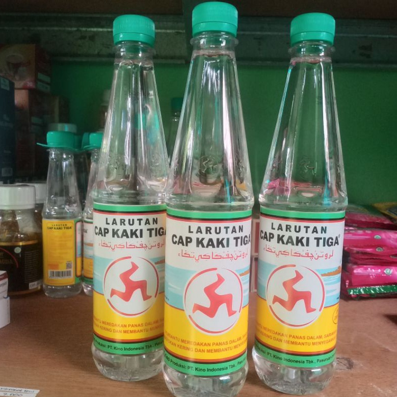 

Larutan Cap Kaki tiga 500ml