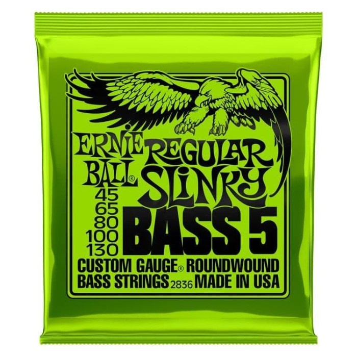 Senar Bass Ernieball Reguler Slinky 5 Senar / Bass Ernie Ball Elektrik 5 String 0.45 Set