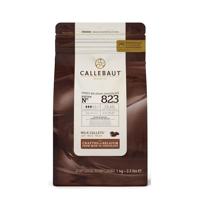 

CALLEBAUT 823NV Milk Chocolate Couverture 33,6% 1kg