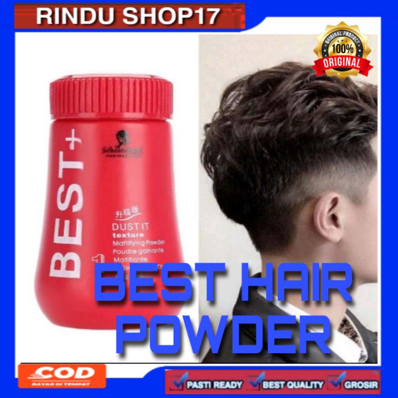 (RS)BEST HAIR POWDER DUST IT HAIRSTYLING TEXTURE POMADE RAMBUT BEST+ BEDAK RAMBUT VOLUME