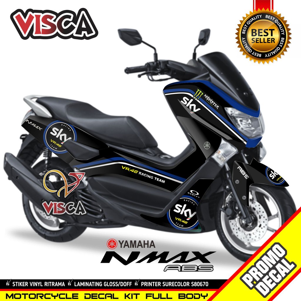 Decal Nmax Old Decal Nmax Full Body Dekal Nmax Stiker Nmax Full Body Striping Nmax Old Variasi Keren