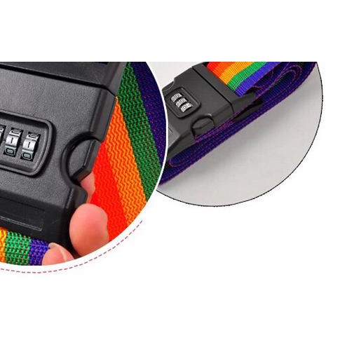 ❇ Strapping Luggage Belt with password lock / Tali Pengikat Koper ➪
