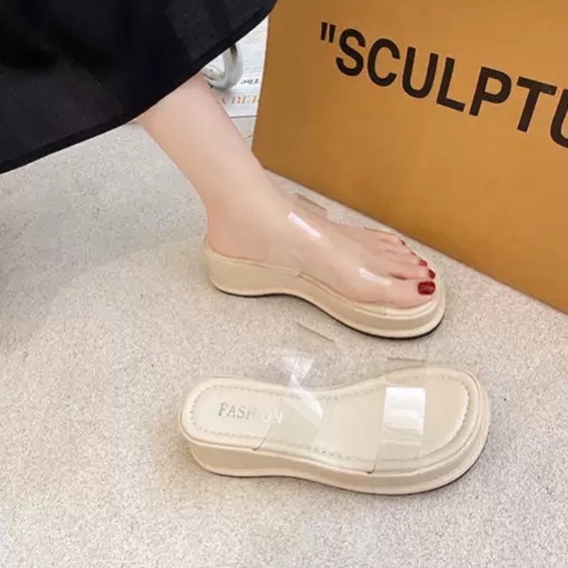 5008 sepatu sendal wanita import realpict
