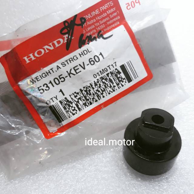 Jalu stang Pentol stir Supra X Supra Fit lama ori AHM 53105 KEV 601