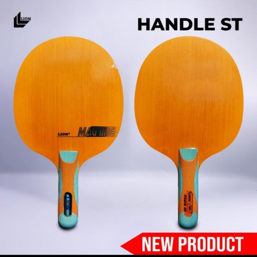 BET PINGPONG TENIS MEJA LION MAG III OFF+ KAYU SERANG MURAH SPINERS