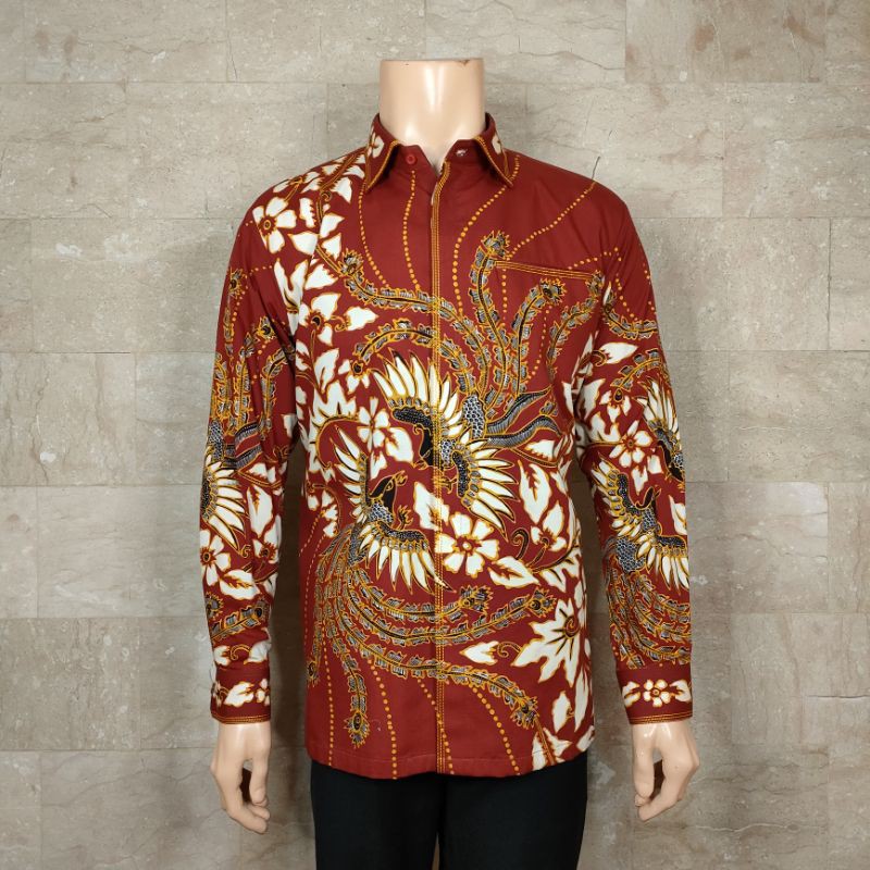 KEMEJA BATIK FULL TULIS SIZE XL