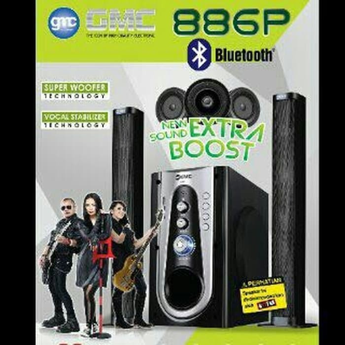 Speaker bluetooth  usb  memory GMC 886P