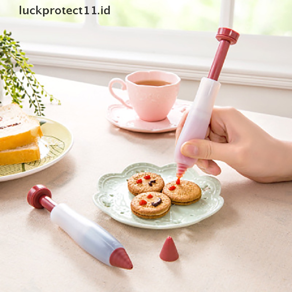 Pen Icing Piping Nozzles Bahan Silikon Untuk Aksesoris Dapur