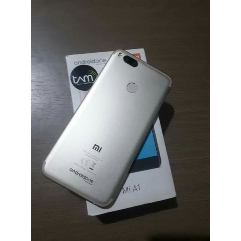 Jual HP Handphone Xiaomi MiA1 Ram 4/64gb Fullset Seken Second Bekas Berkualitas No Minus