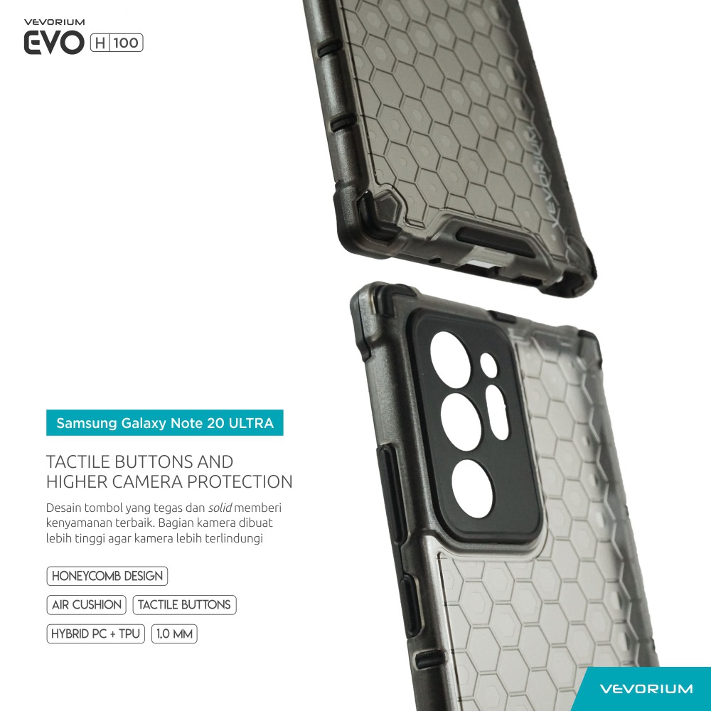 EVORIUM EVO H100 Samsung Galaxy Note 20 ULTRA Hard Case Soft case