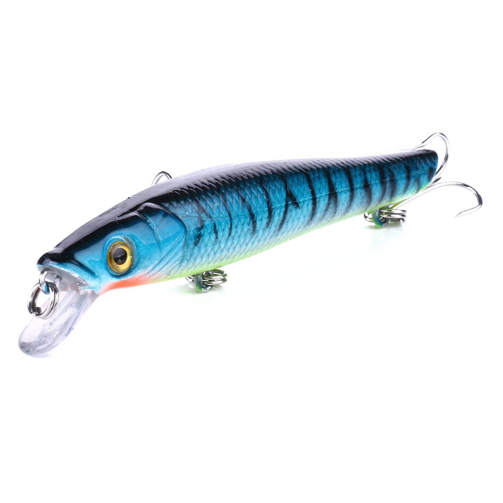 Hengjia 1pc Umpan Pancing Hardlure Tiruan Bentuk Ikan Kecil 9.5cm 8.8g