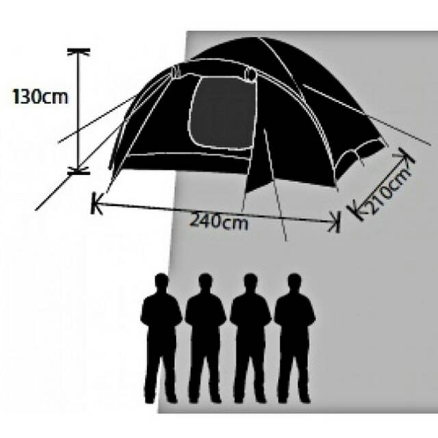 Bestway Tenda Camping Montana Pavillo X4 Tent