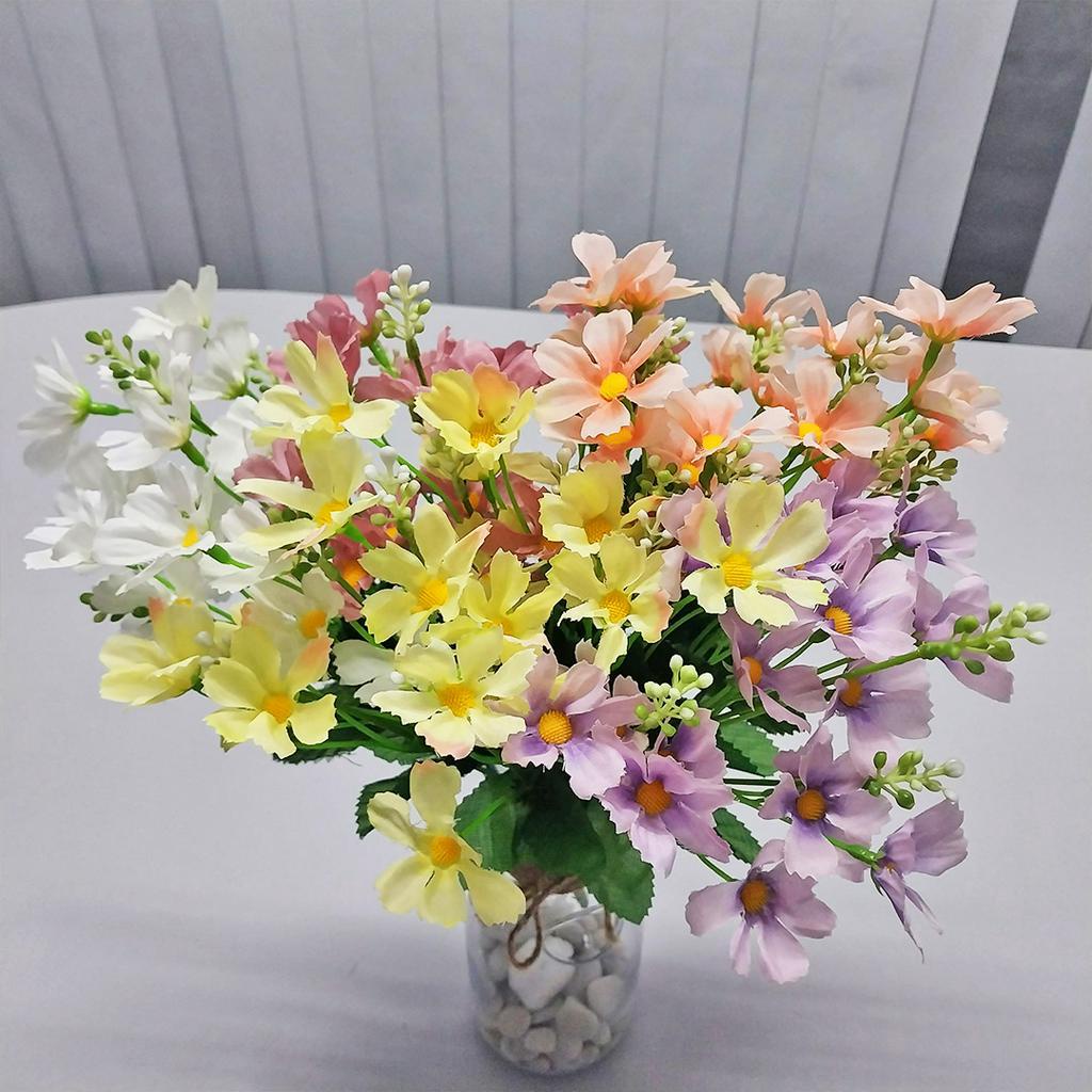 AND / COD / Bunga Hias Tangkai Buket Artificial Flowers Tanaman Bunga Hias Plastik Dekorasi Rumah Murah PBP109