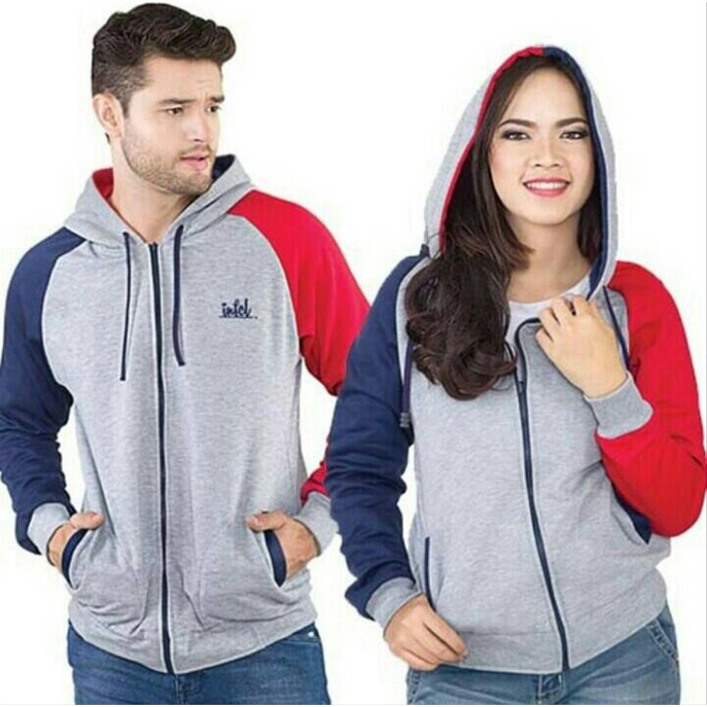 Jaket Couple Pria Wanita Masa Kini Trendy Modis Kembaran Model Baru Biowash Dongker BERKUALITAS