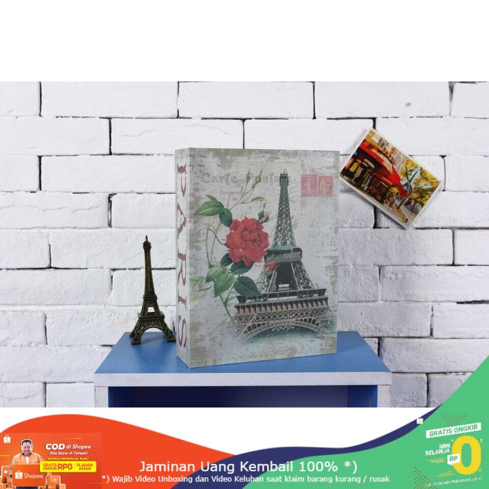 (BISA COD) RVOSTR LemonBest Kotak Buku Novel Safety Box Hidden Storage - DHZ003