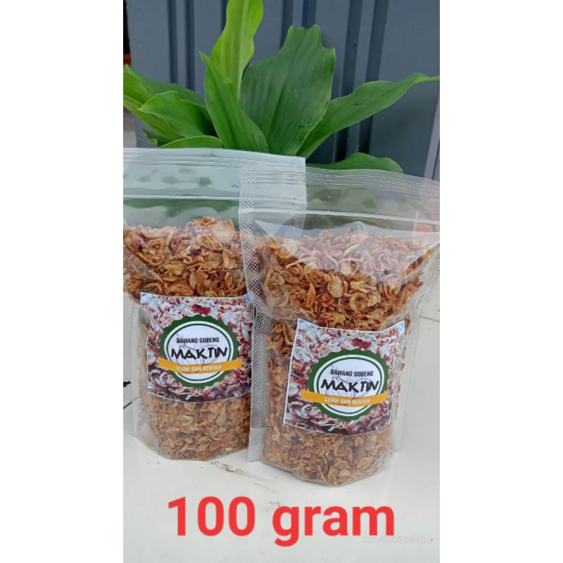 

[Bisa COD] 100gr Brambang Goreng |Bawang merah Goreng Premium | Bawang Merah Goreng Original