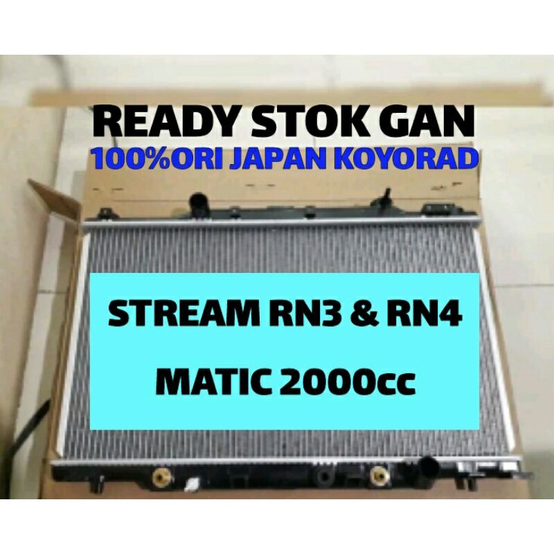 Radiator honda stream matic koyorad