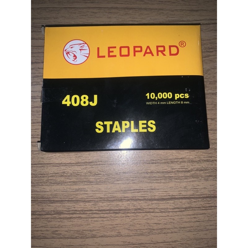 

staples 408 j leopard isi 10000pcs