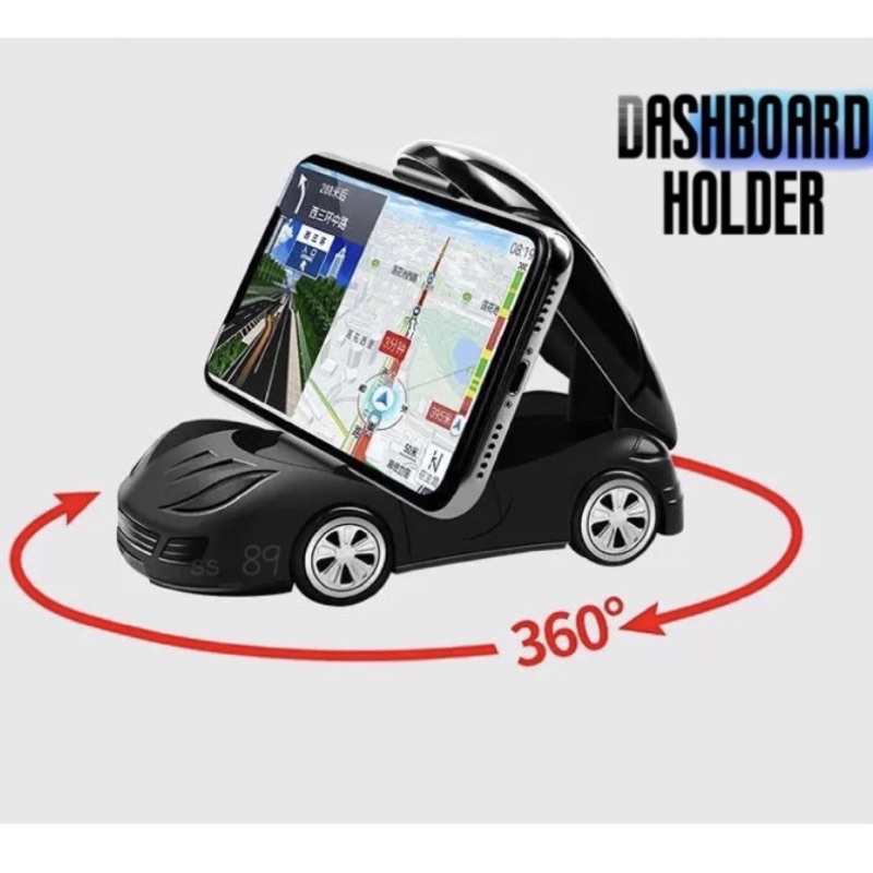 Holder hp dashboard mobil universal jepit 360 derajat car holder mobil bisa dijadikan sebagai pajangan mobil