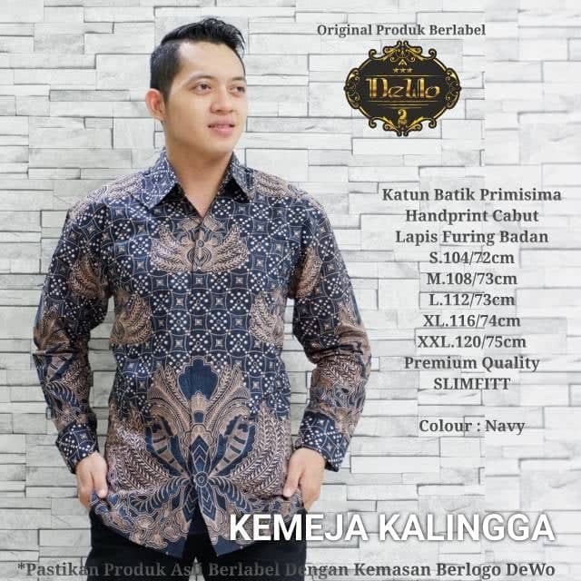 Kemeja Batik Kalingga by DeWo