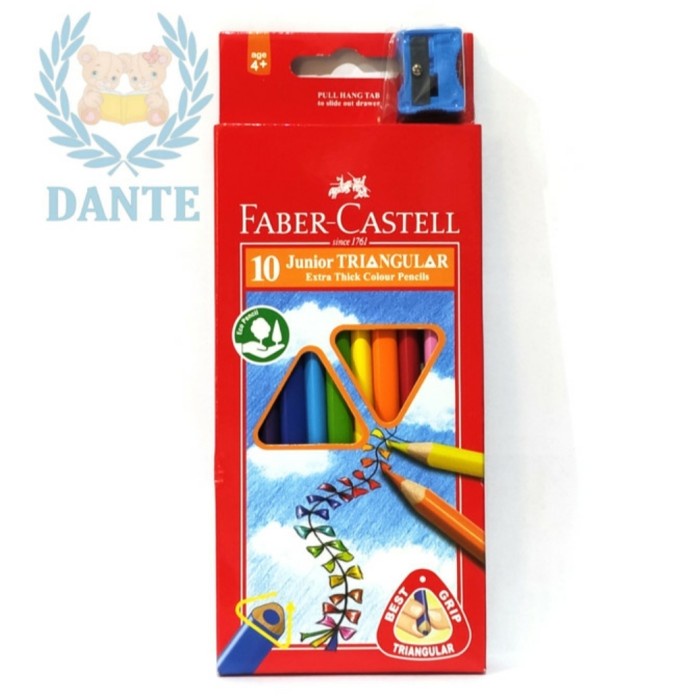 

Kusus Hari Ini Pensil Warna Faber Castell 10 Junior Triangular Diskon
