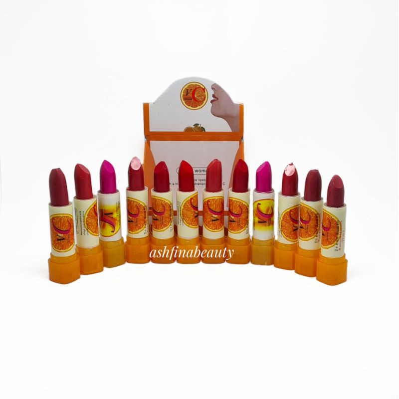 LIPSTIK VIT C DREAM WOMAN LUSINAN