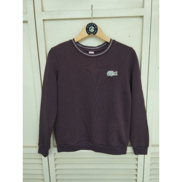 crewneck lacoste