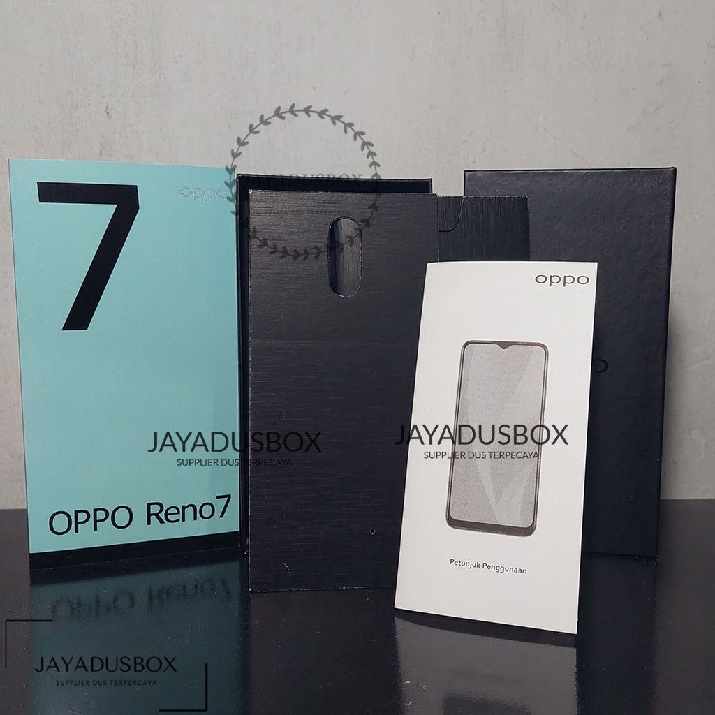 Dus Oppo Reno 7 Full Aksesoris Free STIKER - Fullset - Dusbok oppo