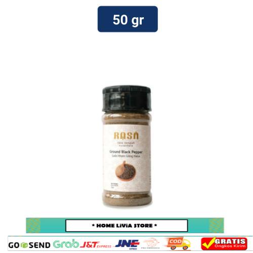 

Rasa Rempah Nusantara Ground Black Pepper / Lada Hitam Giling 50 gr