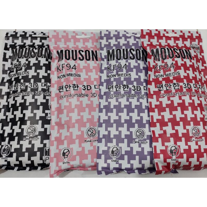 Masker KF94 Mouson Motif Treelist