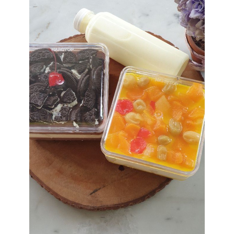 

Puding coklat puding buah pudding jar 350 gr pudding oreo