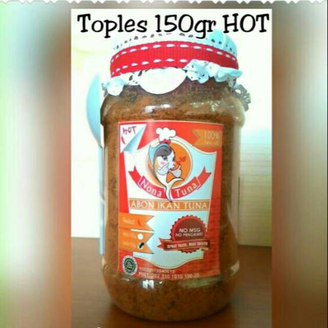 

Abon Ikan "Nona Tuna" Hot 150 gr