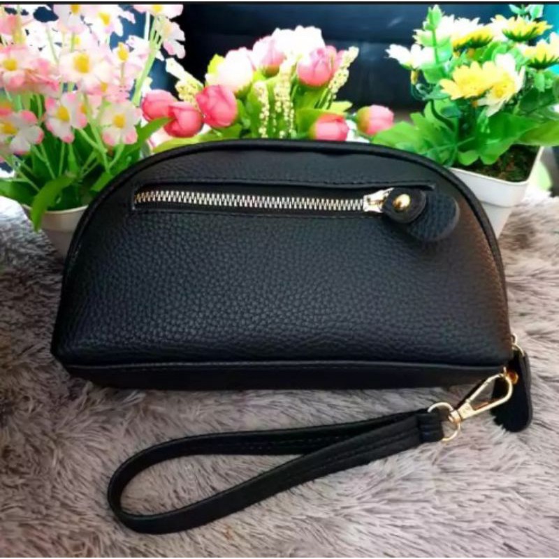 Dompet Wanita PAPIRUT Kerang Oval Pouch Hp Dan Uang Kosmetik Make-up terbaru