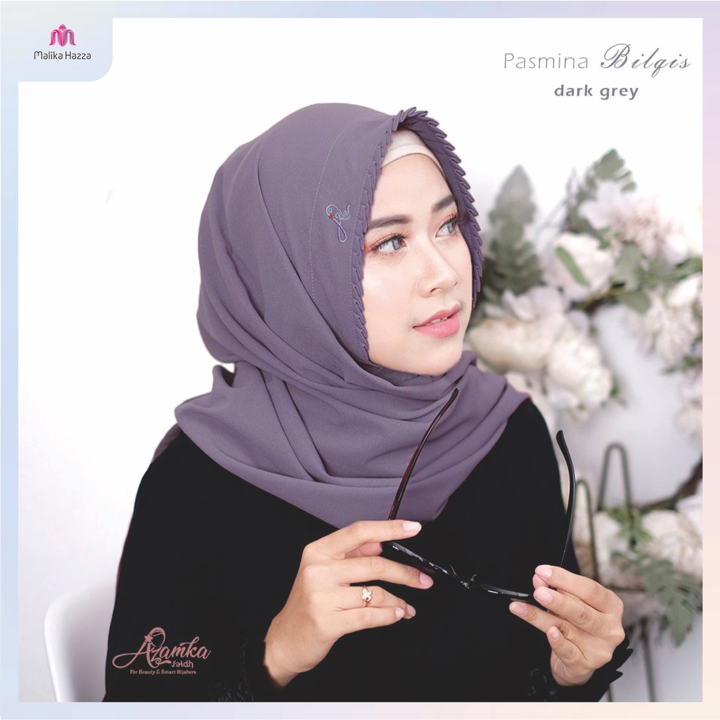 Pashmina Diamond Ceruty Bilqis By Azamka Hijab Dewasa