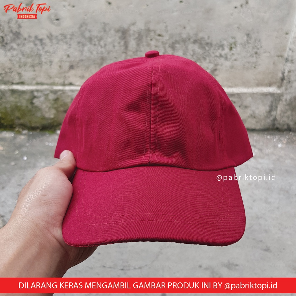 TERMURAH TOPI POLOS TOPI BASEBALL TOPI PRIA TOPI WANITA TOPI GROSIR TOPI MURAH (BAHAN TWILL RELL)