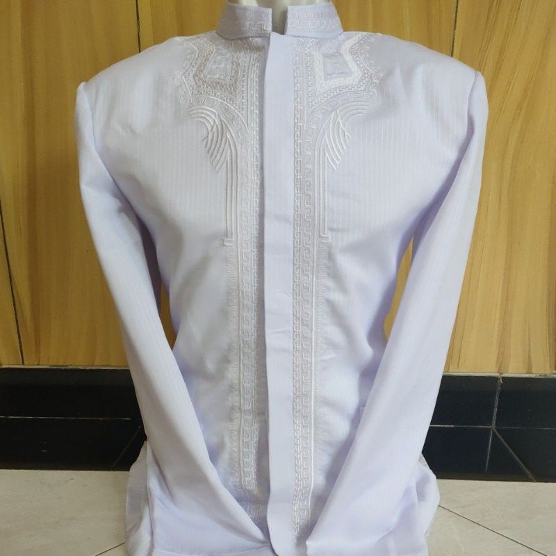 JASKO HASGRADINI | PUTIH BERSIH | BORDIR KHAS TASIKMALAYA