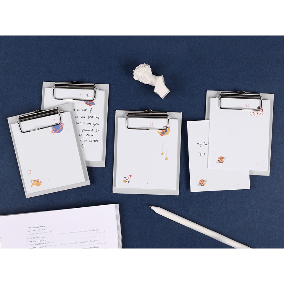 

STROLLING THE PLANET MINI CLIPBOARD MEMOPAD